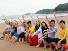 橙樹網(wǎng)絡(luò)蒼南柳壟沙灘露營記！